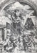 Albrecht Durer, The Birth of the virgin